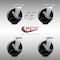 Service Caster 8 Inch SS Glass Filled Nylon Caster Set with Roller Bearings & Brake/Swivel Lock SCC-SS30S820-GFNR-TLB-BSL-4 - alternate 4